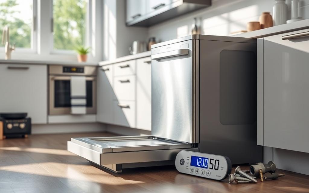 how much does a dishwasher weight​